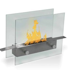 14” Glass Indoor Outdoor Anywhere Fireplace