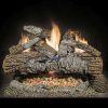 18" Ridgewood Char XL Logs w/Manual Valve Burner - NG
