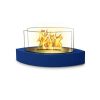 19” Blue Indoor Curved Tabletop Anywhere Fireplace