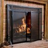 2-Door Steel Flat Guard Fireplace Fire Screen 4