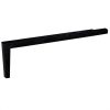 2 Piece Fireplace Tool Set with Long Shank For Andiron & Black Ball Andiron 4