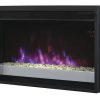 26" Contemporary Electric Fireplace Insert with Safer Plug 2