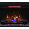 26" Infrared Quartz Electric Fireplace Insert with Safer Plug