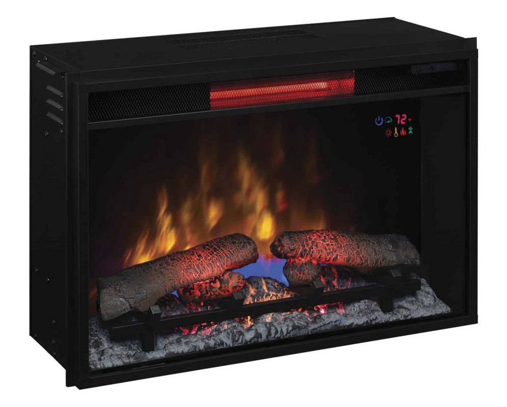 26 Infrared Quartz Electric Fireplace Insert With Safer Plug 9688