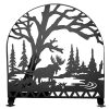 30"W X 30"H Moose Creek Arched Fireplace Screen 23365