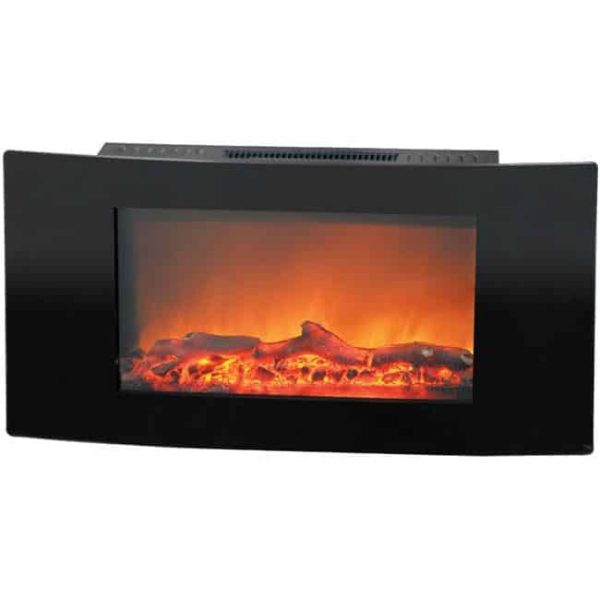 35 in. Wall Mount Electronic Fireplace