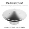 430 Stainless Steel 430 Roof Hood Chimney Cap 12