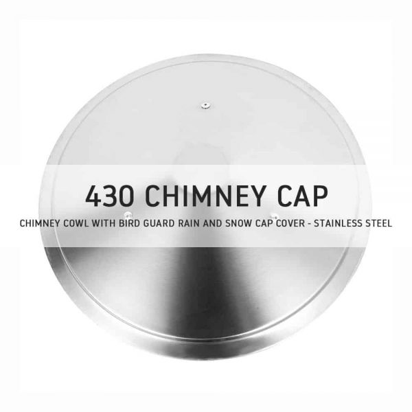 430 Stainless Steel 430 Roof Hood Chimney Cap 9