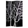 48" X 72" Multi-Color Wood Canvas Tranquillity Screen
