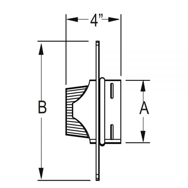 4" Pelletvent Pro Flex Trim Collar 3