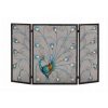 55275 The Colorful Metal Fireplace Screen