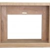 56-1/2 in. x 40-1/2 in. Unfinished Wood Mantel 12