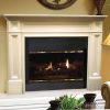 56" Ivory The Classique Fireplace Mantel Unfinished