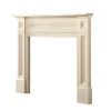 56" Ivory The Classique Fireplace Mantel Unfinished 10