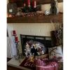 6"H x 10"D x 36"W Knotty Pine Faux Wood Fireplace Mantel, Antique Cherry 26