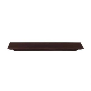 72 in. Crestwood MDF Fireplace Mantel Shelf - Chocolate Brown Paint
