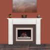 72” White Paint Marshall Fireplace Mantel MDF 4