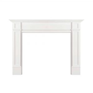 72” White Paint Marshall Fireplace Mantel MDF