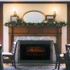 750/1500W Electric Fireplace Log Insert Heater Remote Controller Golden 15
