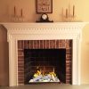 8 Piece Set Ceramic Wood Medium Gas Fireplace Logs Logs for All Types of Indoor, Gas Inserts, Ventless & Ven 3