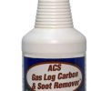 ACS Gas Log Cleaner Removes Carbon and Soot From Fireplace Gas Logs | 1 Pint - 16oz. Spray Bottle