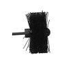 AW Perkins ES05 5'' Pellet Stove Brush - Twisted Wire Center with Ball Tip