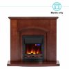 Abbotsford Fireplace Mantel 45" x 41" - Warm Cherry Finish 10