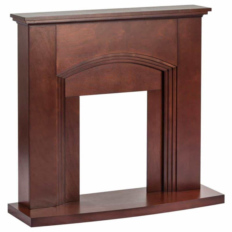 Abbotsford Fireplace Mantel 45" x 41" - Warm Cherry Finish