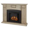 Adelaide Electric Fireplace in Dry Brush White by Real Flame 6