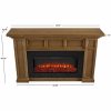 Alcott Landscape Electric Fireplace by Real Flame 41
