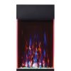 Allure 32-inch Vertical Wall Mount Electric Fireplace