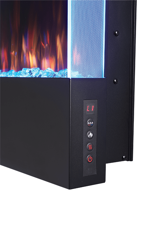 Allure 32-inch Vertical Wall Mount Electric Fireplace 5