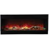 Amantii 3 Sided 60" Wide Electric Fireplace 10