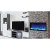 Amantii Panorama Slim Electric Wall Mount Fireplace with Black Surround 6