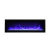 Amantii Symmetry Series 50-Inch Built-In Electric Fireplace with Black Steel Surround 2