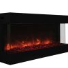 Amantii True-View Series Indoor/Outdoor Electric Fireplace