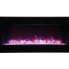 Amantii True-View Series Indoor/Outdoor Electric Fireplace, 50" 7