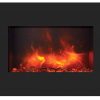 Amantii Zero Clearance Series Built-In Electric Fireplace, 26" 7