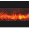 Amantii Zero Clearance Series Built-In Electric Fireplace, 33" 9