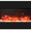 Amantii Zero Clearance Series Built-In Electric Fireplace, 33" 10