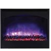 Amantii Zero Clearance Series Built-In Electric Fireplace with Arched Frame, 31" 8