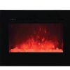 Amantii Zero Clearance Series Built-In Flush Mount Electric Fireplace, 30" 8