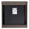 Ameriwood Home Bruxton Electric Fireplace, Multiple Colors 17