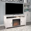 Ameriwood Home Farmington Electric Fireplace TV Console up to 60" in Ivory Oak 4