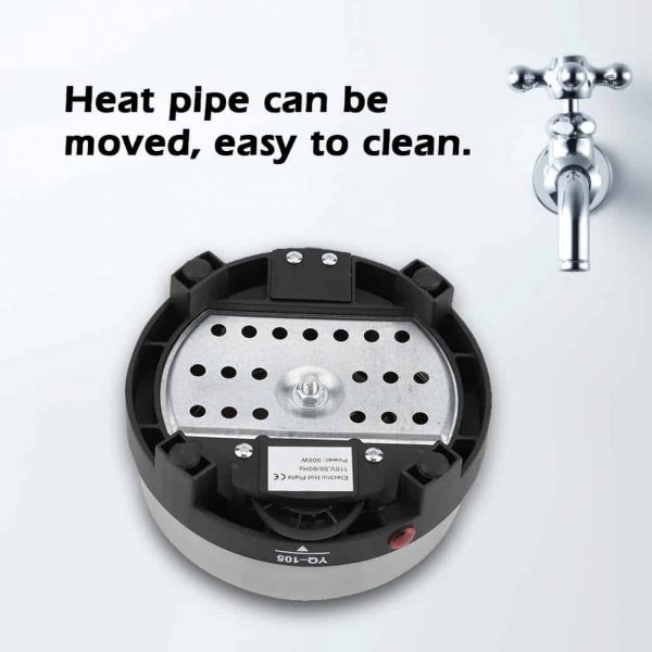 Anauto Portable 500W Electric Mini Stove Hot Plate Multifunction Home Heater (US Plug 110V), Electric Stove, Mini Stove Cooking Plate 4