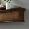 Anders Fireplace Mantel Shelf, Traditional, American Walnut 21