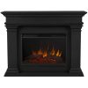 Antero Grand Electric Fireplace in Black by Real Flame 9