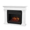 Antero Grand Electric Fireplace in White by Real Flame 5