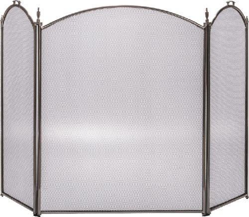 Arched 3 Fold Pewter Screen - 32 inch