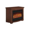 Argo L12S07 Electric Fireplace - Brown